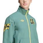 jamaica national team adidas varsity pack full-zip track top – green Collection – England Football Jerseys and Shirts