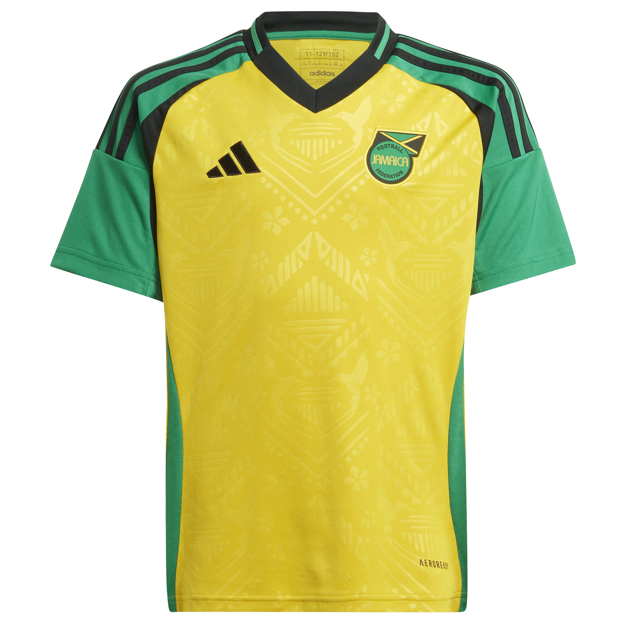 jamaica national team adidas youth 2024 home replica jersey – yellow Collection – England Football Jerseys and Shirts