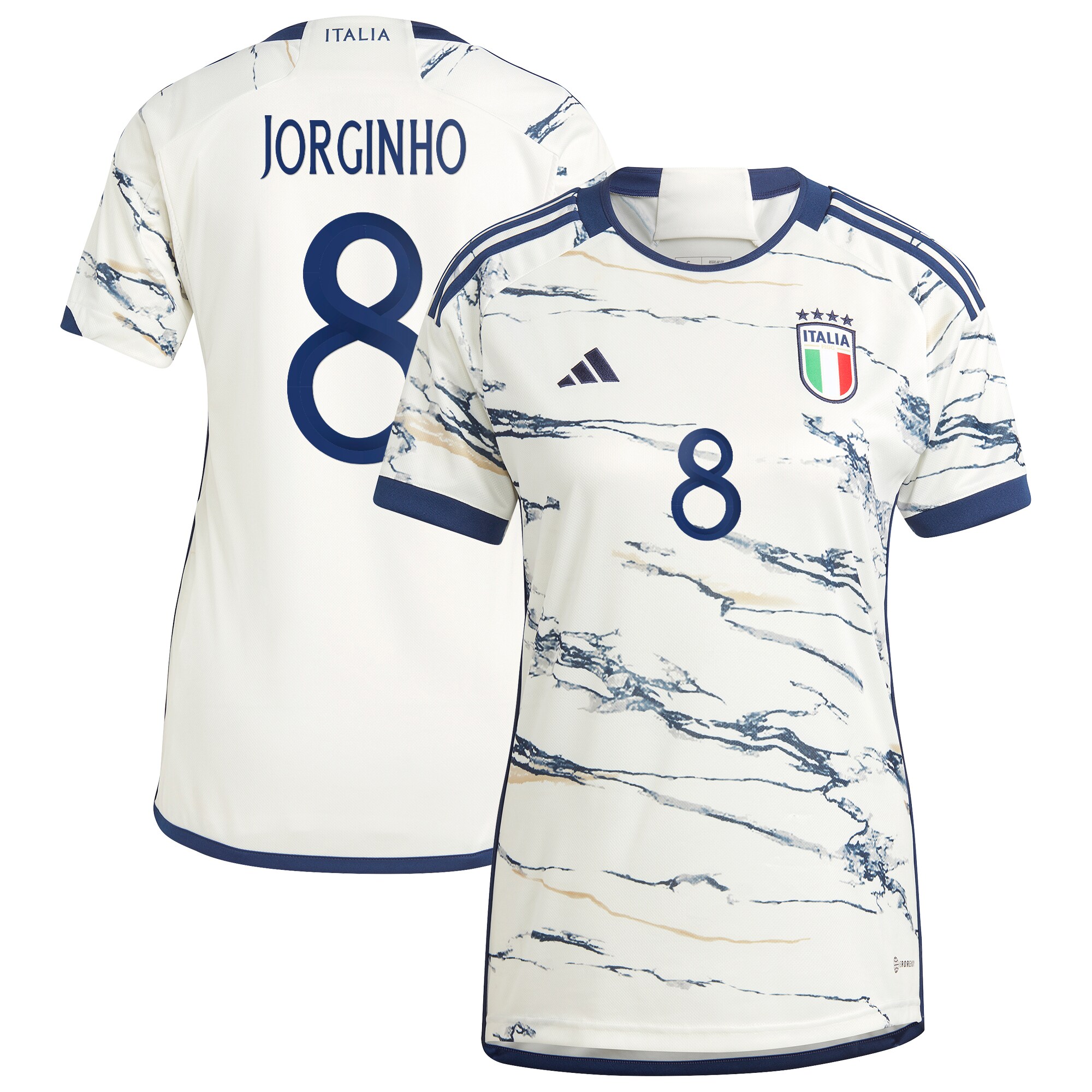 jorginho italy national team adidas women8217s 2023 away replica jersey – white Collection – England Football Jerseys and Shirts