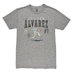 julián Álvarez argentina national team 1863fc snapshot tri-blend t-shirt – heather gray Collection – England Football Jerseys and Shirts