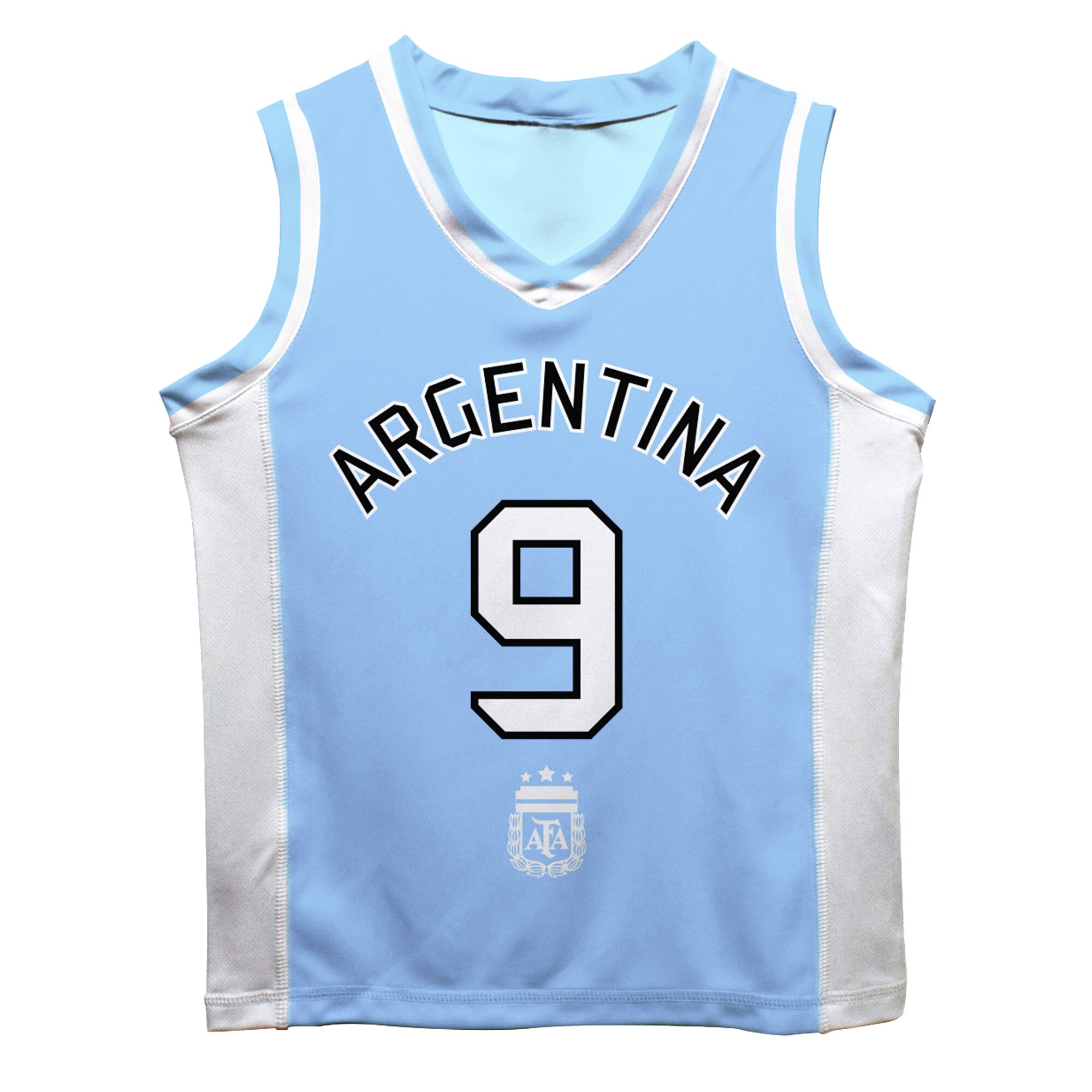 julián Álvarez argentina national team vive la fete mesh basketball jersey – light blue Collection – England Football Jerseys and Shirts