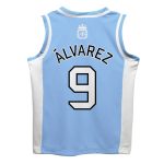 julián Álvarez argentina national team vive la fete mesh basketball jersey – light blue Collection – England Football Jerseys and Shirts