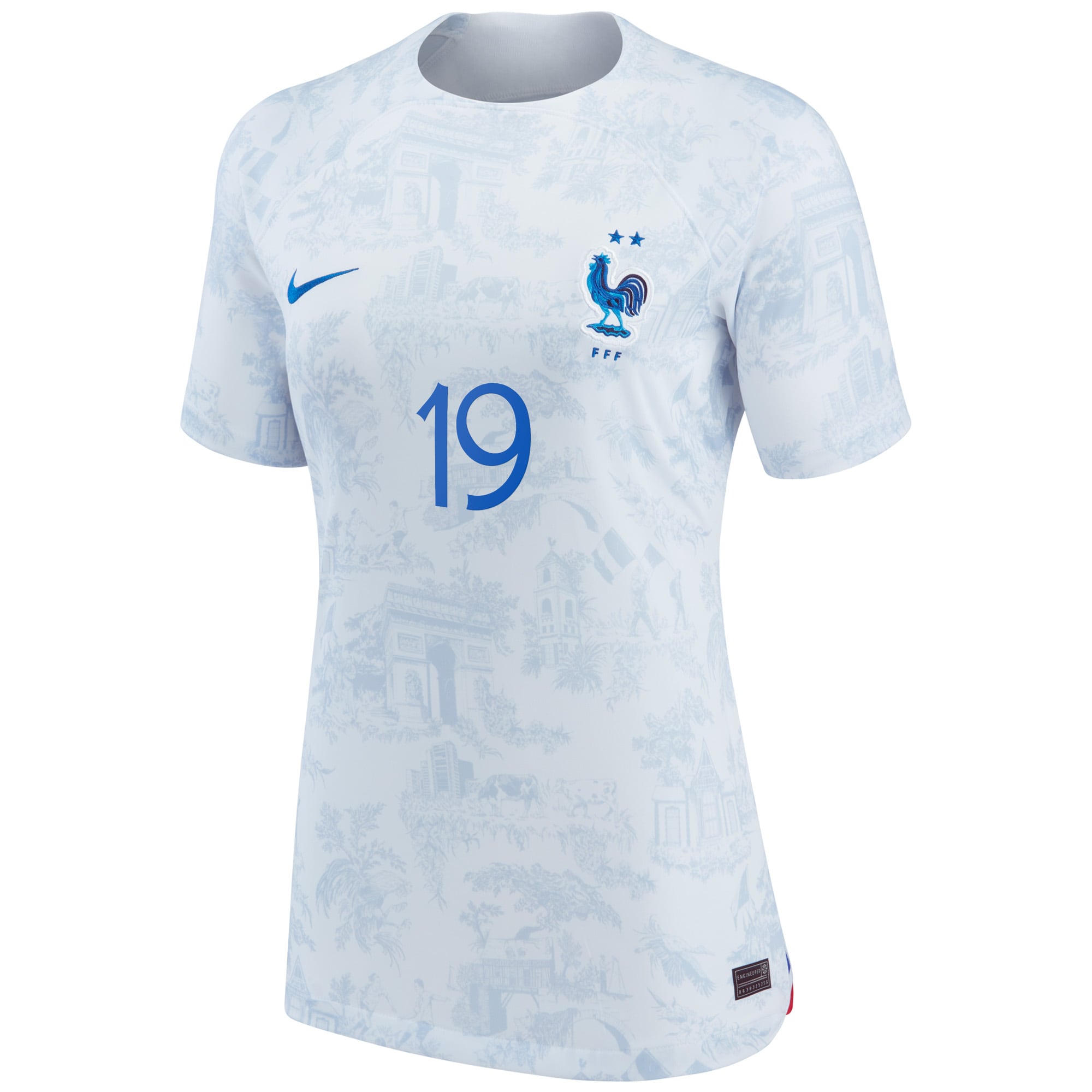 karim benzema france national team nike women8217s 202223 away breathe stadium replica player jersey – white Collection – England Football Jerseys and Shirts