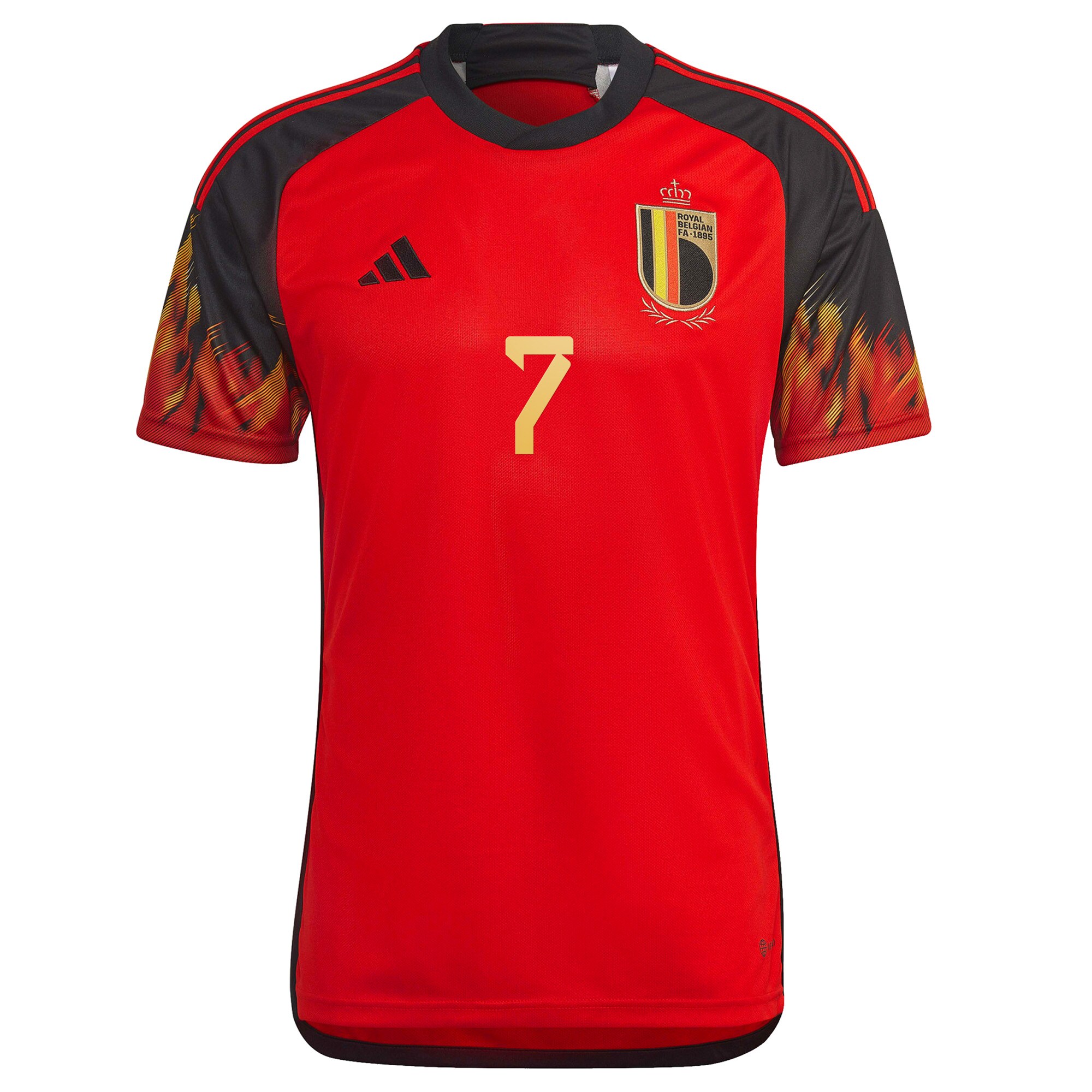 kevin de bruyne belgium national team adidas 202223 home replica jersey – red Collection – England Football Jerseys and Shirts