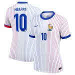 kylian mbappe france national team nike women8217s 2024 away replica jersey – white Collection – England Football Jerseys and Shirts