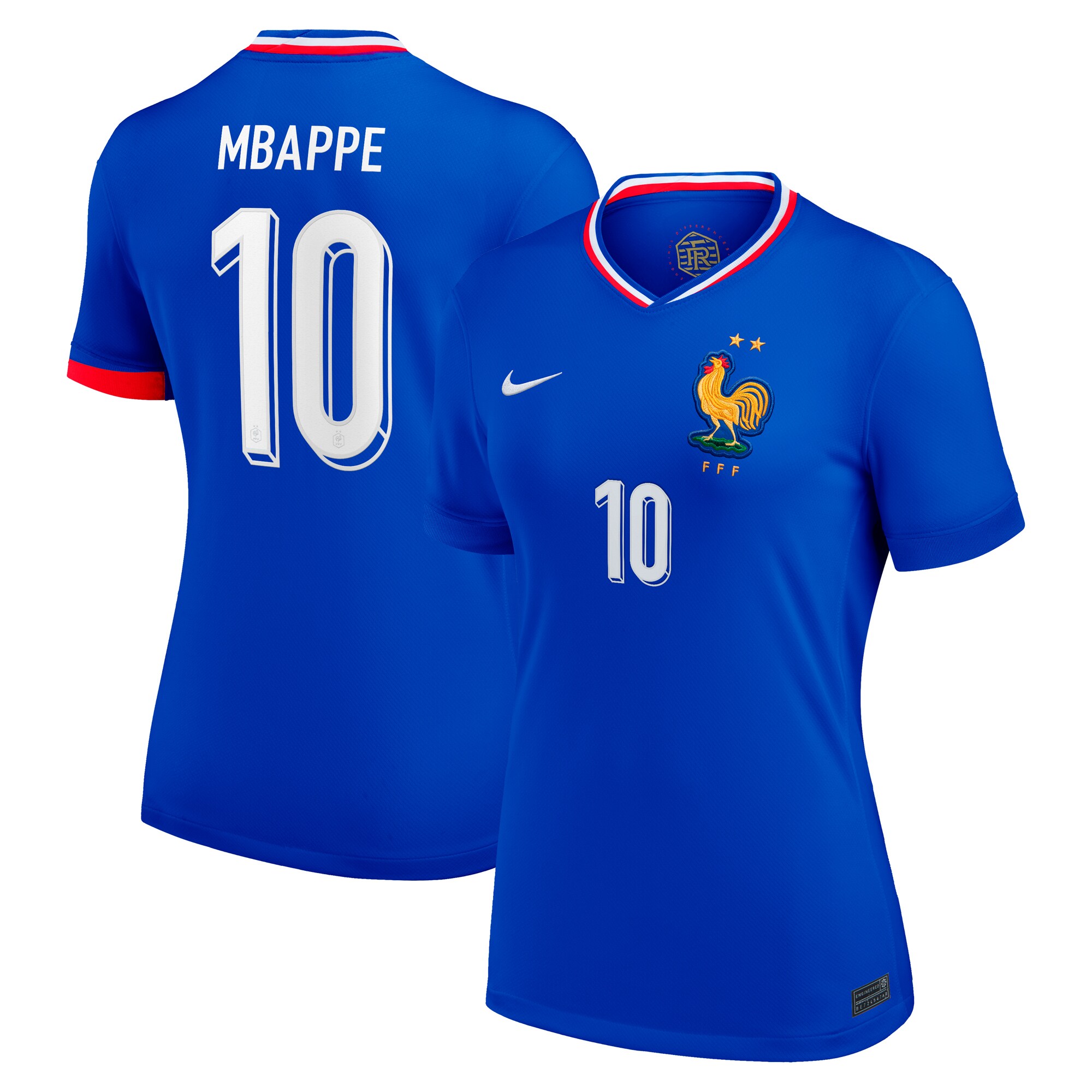 kylian mbappe france national team nike women8217s 2024 home replica jersey – blue Collection – England Football Jerseys and Shirts