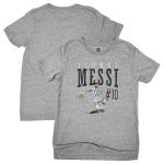 lionel messi argentina national team 1863fc youth snapshot t-shirt – heather gray Collection – England Football Jerseys and Shirts