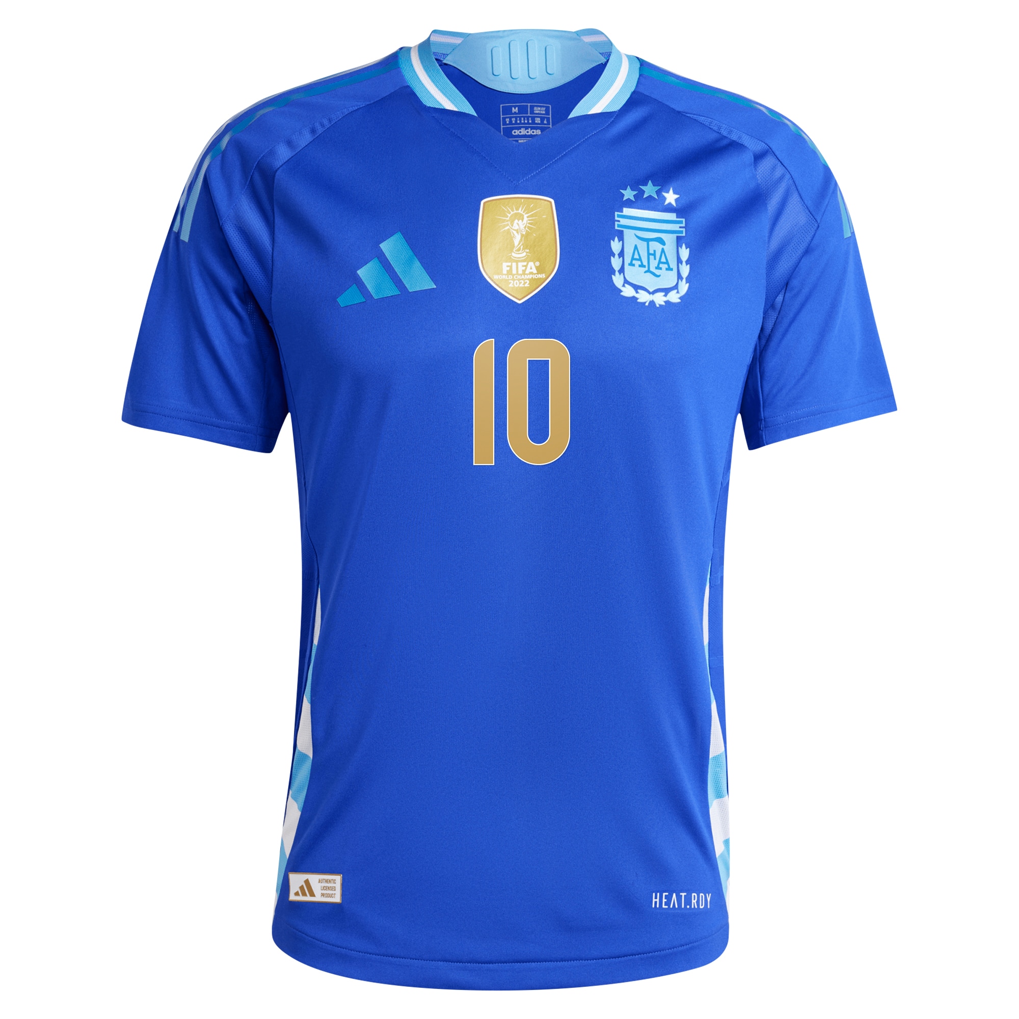 lionel messi argentina national team adidas 2024 away authentic player jersey – blue Collection – England Football Jerseys and Shirts