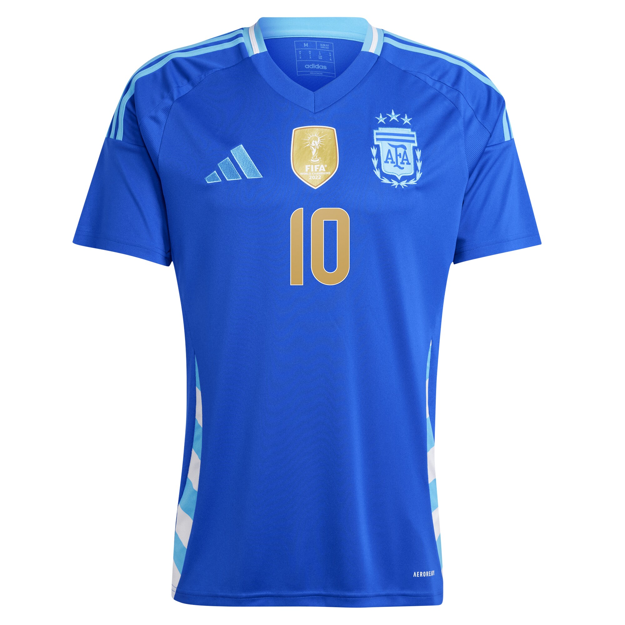 lionel messi argentina national team adidas 2024 away replica player jersey – blue Collection – England Football Jerseys and Shirts