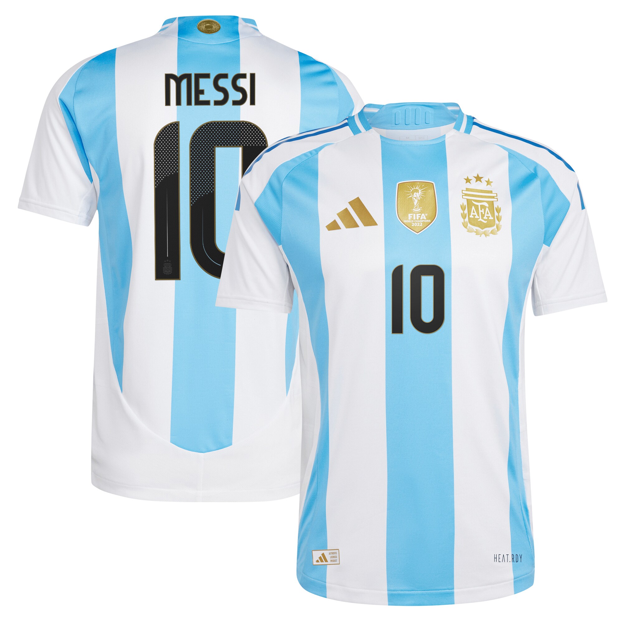 lionel messi argentina national team adidas 2024 home authentic player jersey – white Collection – England Football Jerseys and Shirts
