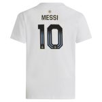 lionel messi argentina national team adidas youth name amp number t-shirt – white Collection – England Football Jerseys and Shirts