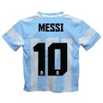 lionel messi argentina national team vive la fete football jersey – light blue Collection – England Football Jerseys and Shirts