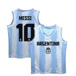 lionel messi argentina national team vive la fete youth painted stripes basketball jersey – light blue Collection – England Football Jerseys and Shirts