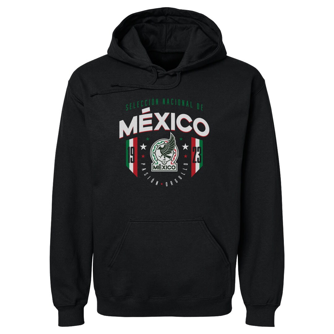 mexico national team 500 level 1923 pullover hoodie – black Collection – England Football Jerseys and Shirts