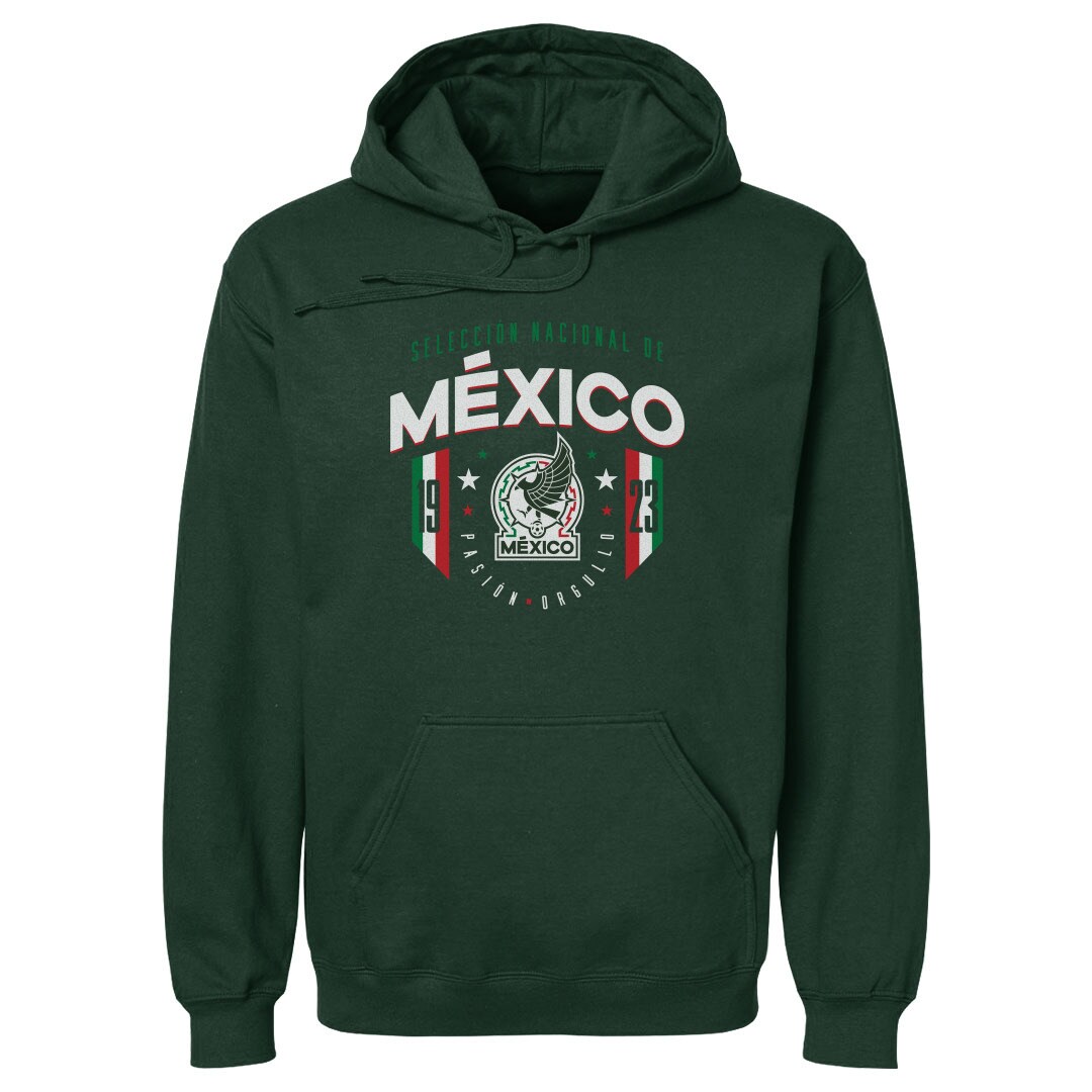 mexico national team 500 level 1923 pullover hoodie – forest green Collection – England Football Jerseys and Shirts