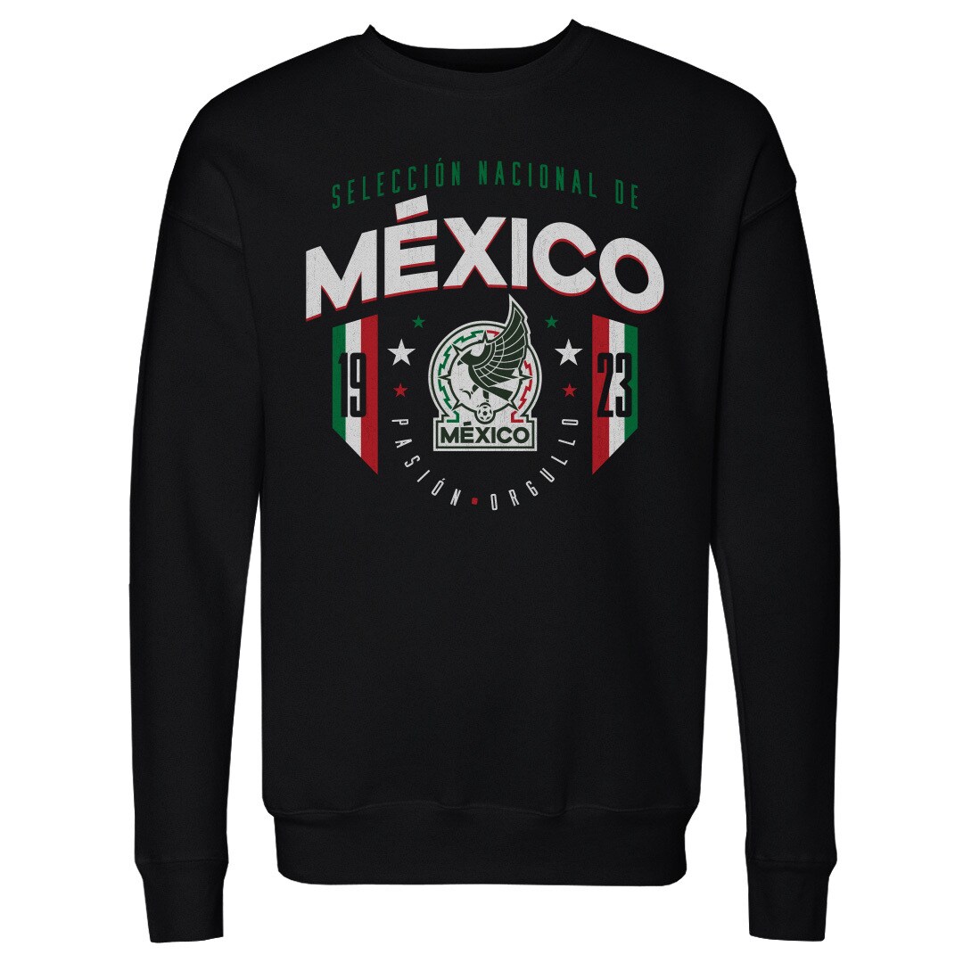 mexico national team 500 level 1923 pullover sweatshirt – black Collection – England Football Jerseys and Shirts