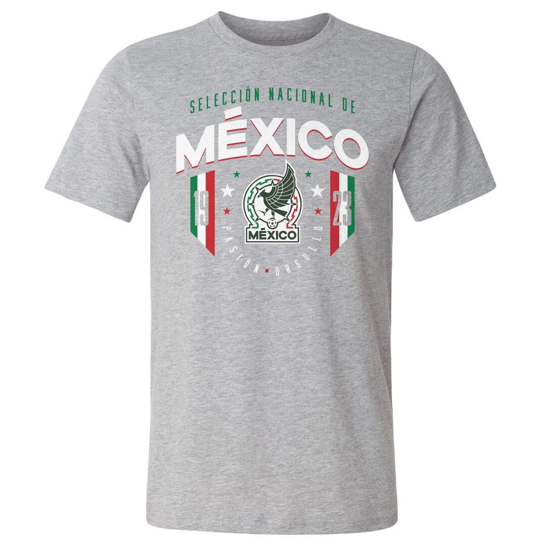 mexico national team 500 level 1923 t-shirt – heather gray Collection – England Football Jerseys and Shirts