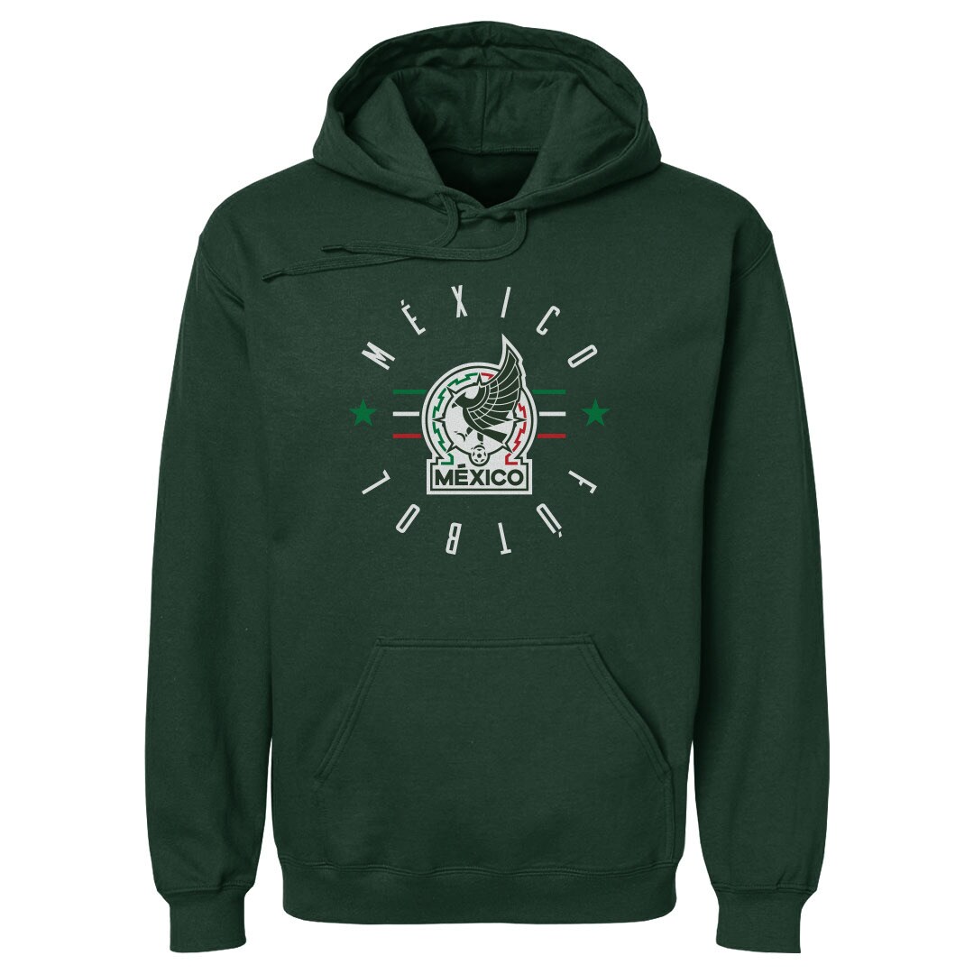 mexico national team 500 level futbol pullover hoodie – forest green Collection – England Football Jerseys and Shirts