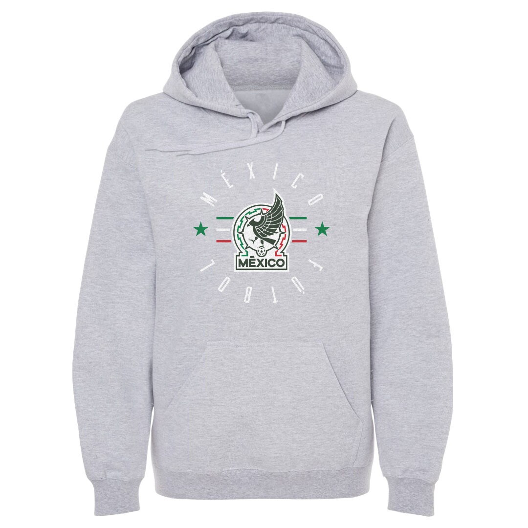 mexico national team 500 level futbol pullover hoodie – gray Collection – England Football Jerseys and Shirts