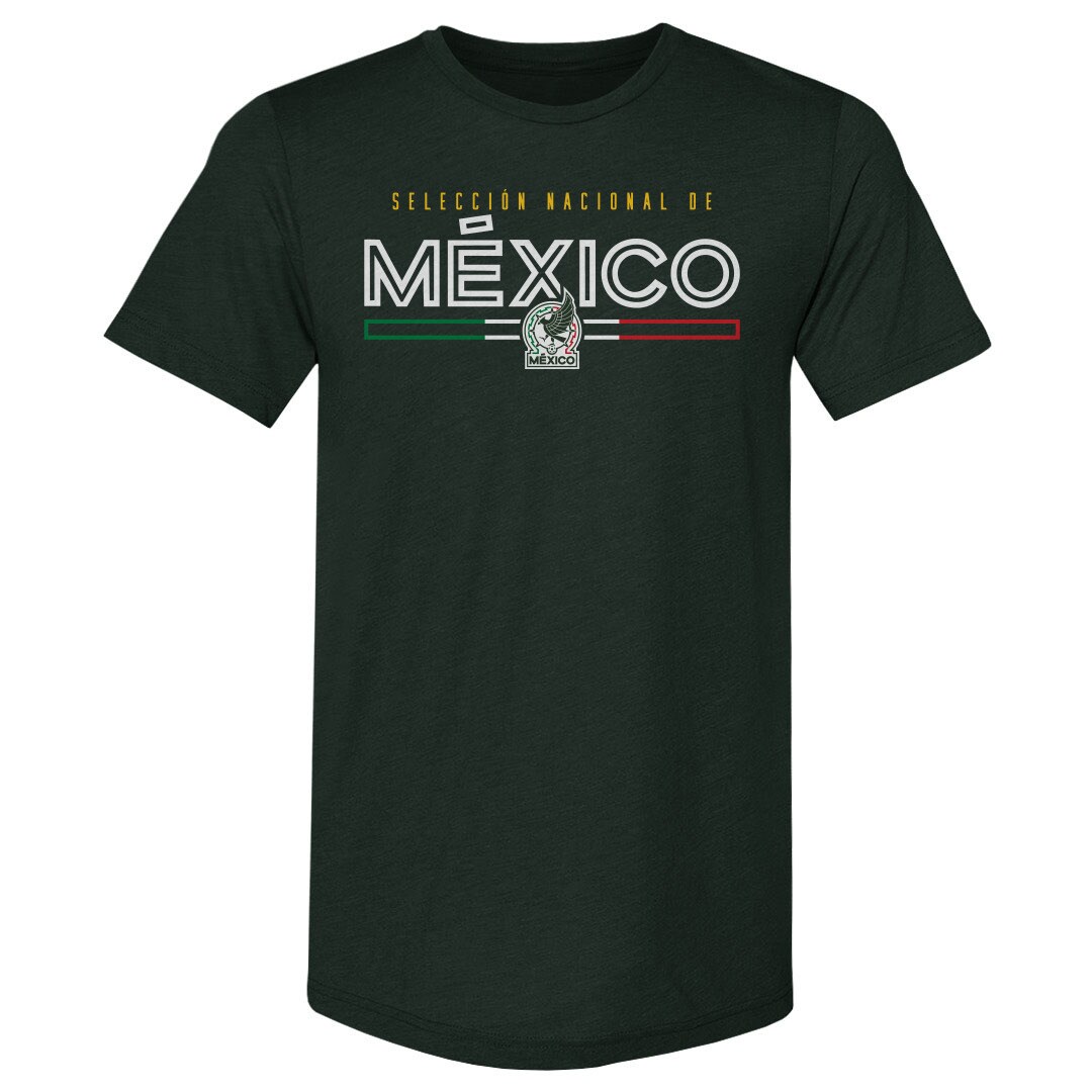 mexico national team 500 level inline premium tri-blend t-shirt – forest green Collection – England Football Jerseys and Shirts