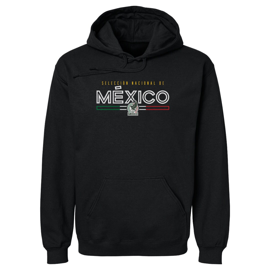mexico national team 500 level inline pullover hoodie – black Collection – England Football Jerseys and Shirts