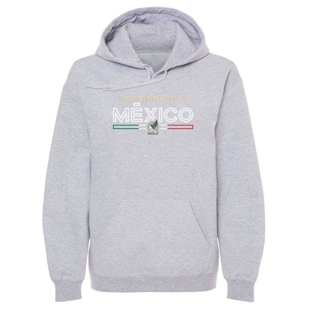 mexico national team 500 level inline pullover hoodie – gray Collection – England Football Jerseys and Shirts