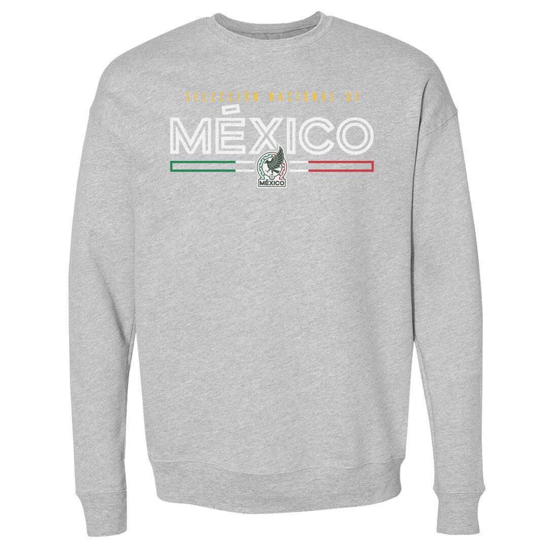 mexico national team 500 level inline pullover sweatshirt – heather gray Collection – England Football Jerseys and Shirts