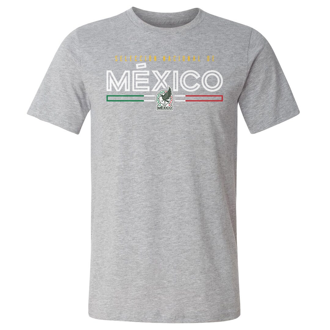 mexico national team 500 level inline t-shirt – heather gray Collection – England Football Jerseys and Shirts