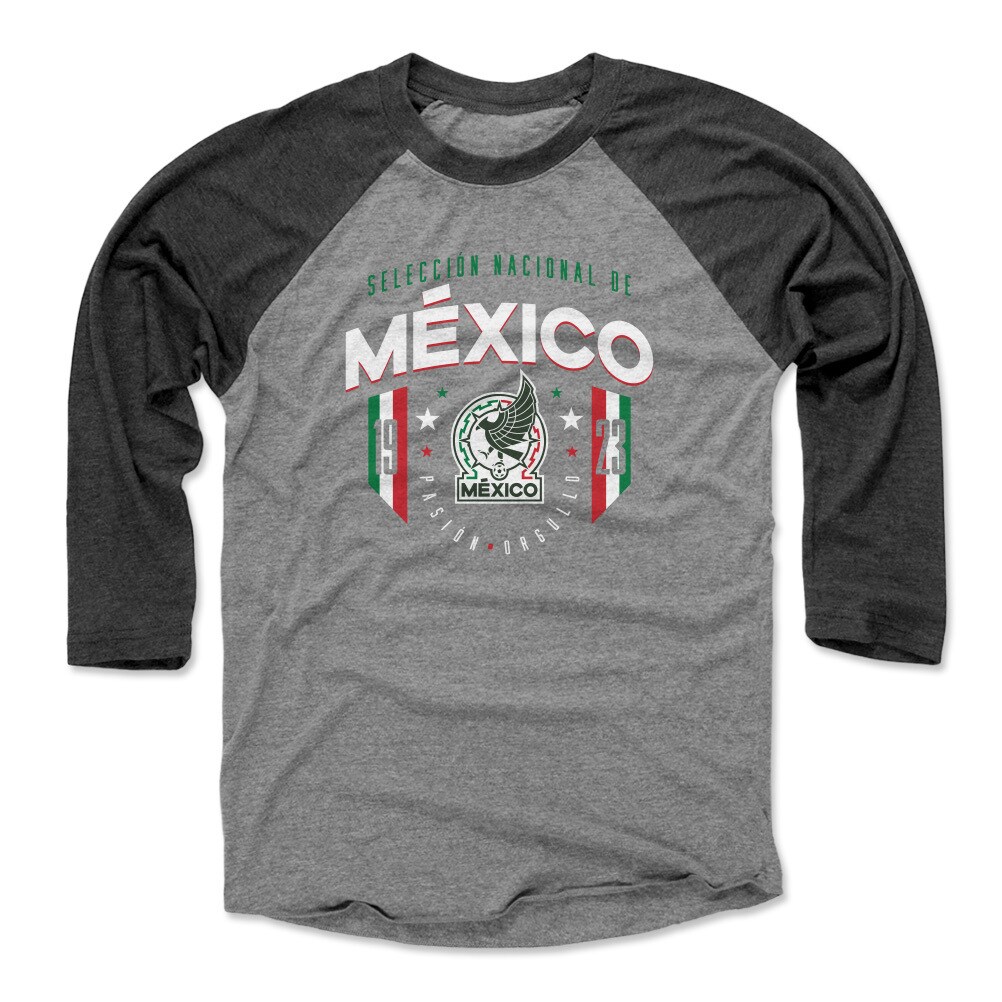 mexico national team 500 level male adult 1923 t-shirt – black Collection – England Football Jerseys and Shirts