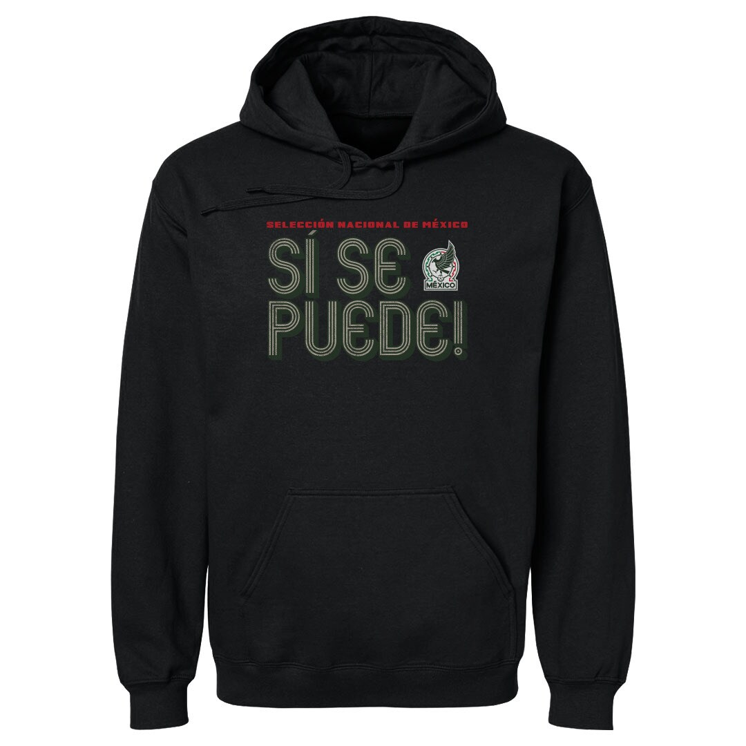 mexico national team 500 level si se puede inline bold pullover hoodie – black Collection – England Football Jerseys and Shirts