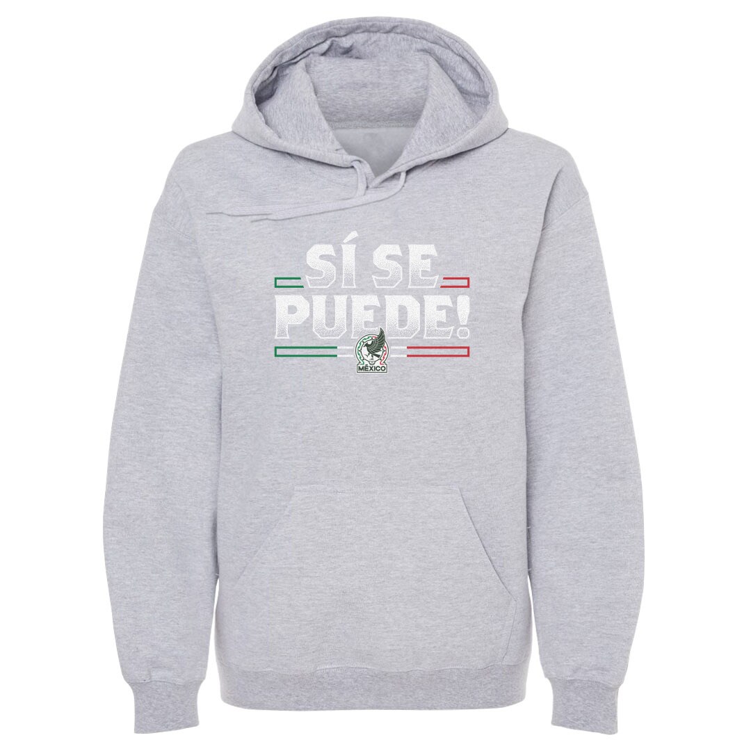 mexico national team 500 level si se puede pullover hoodie – gray Collection – England Football Jerseys and Shirts