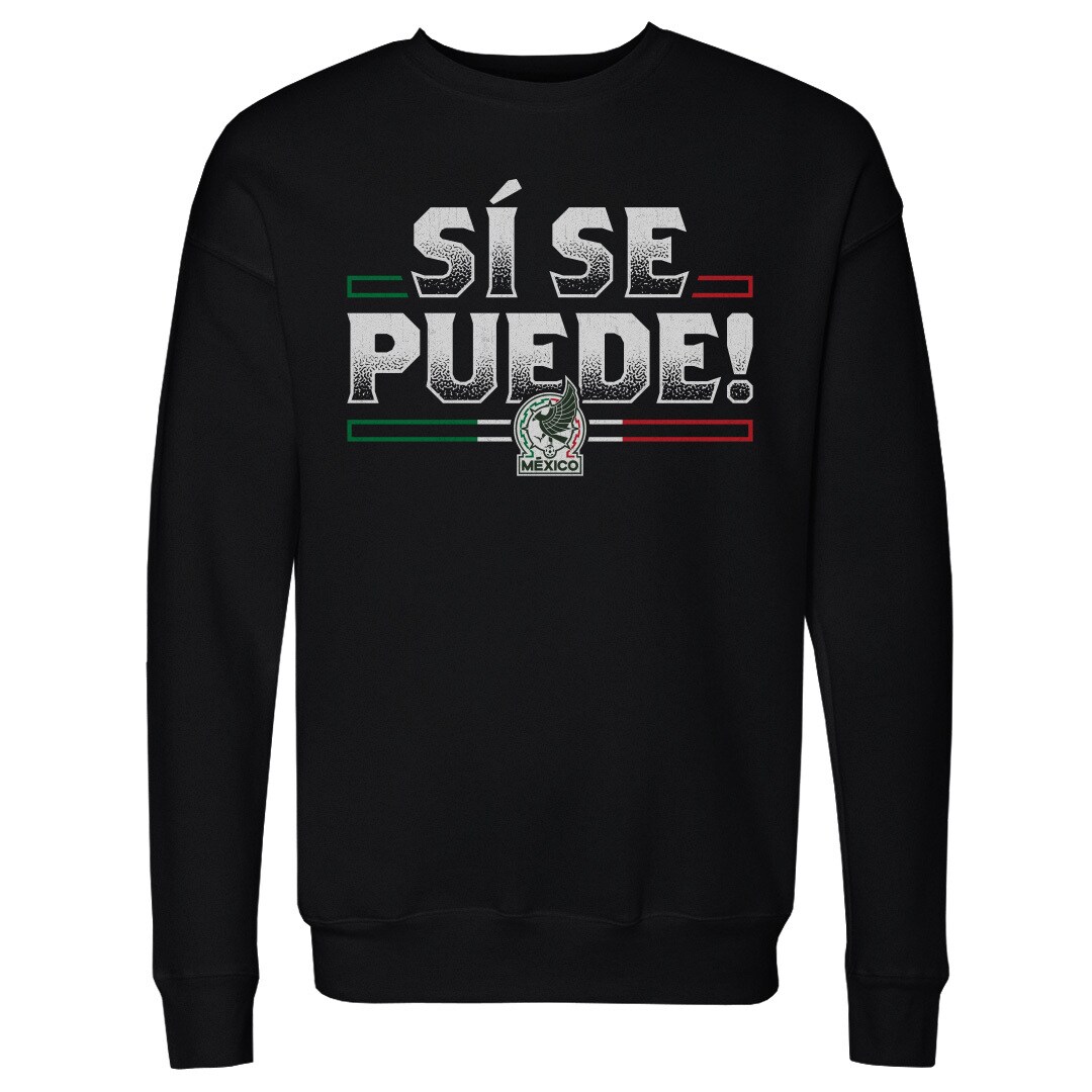 mexico national team 500 level si se puede pullover sweatshirt – black Collection – England Football Jerseys and Shirts