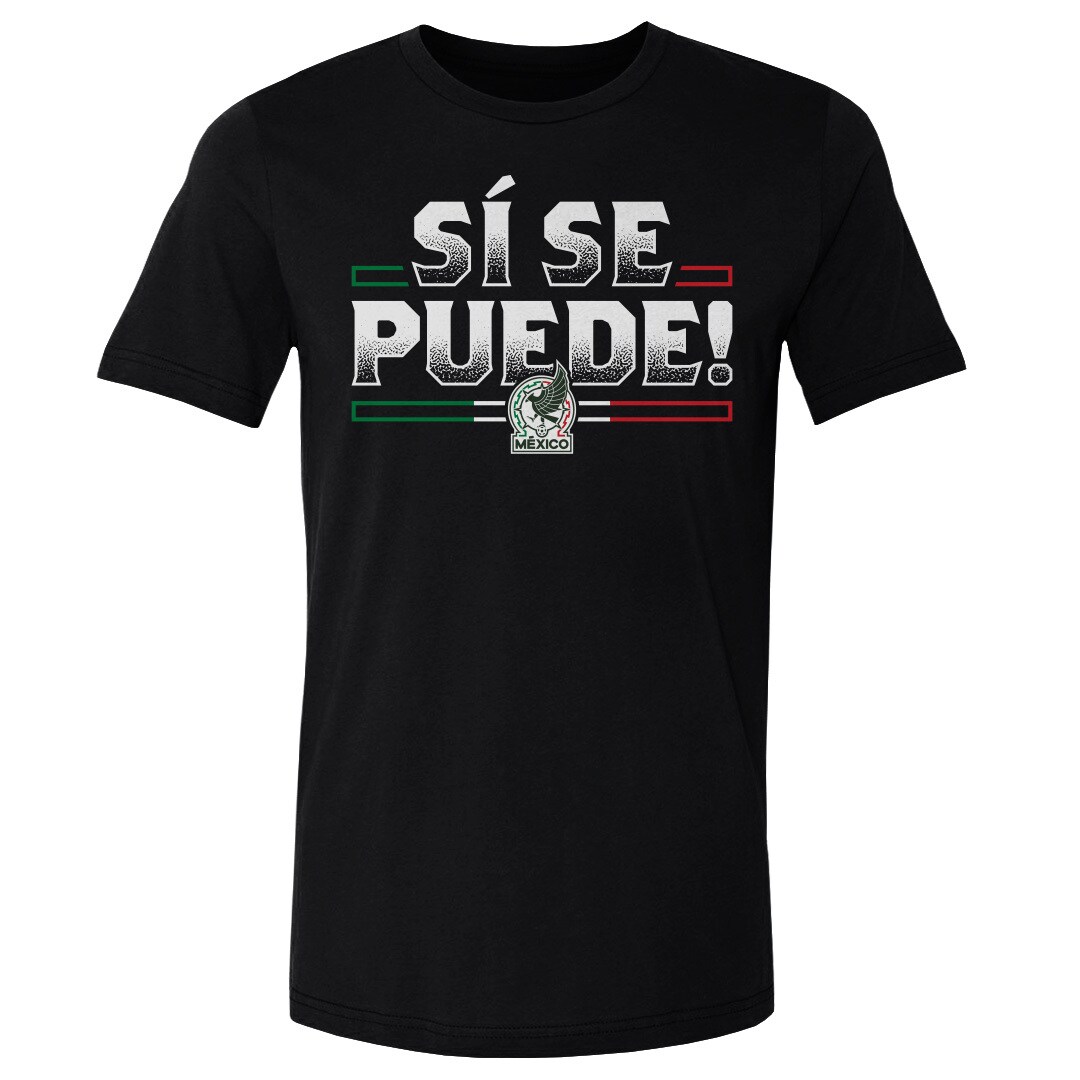 mexico national team 500 level si se puede t-shirt – black Collection – England Football Jerseys and Shirts