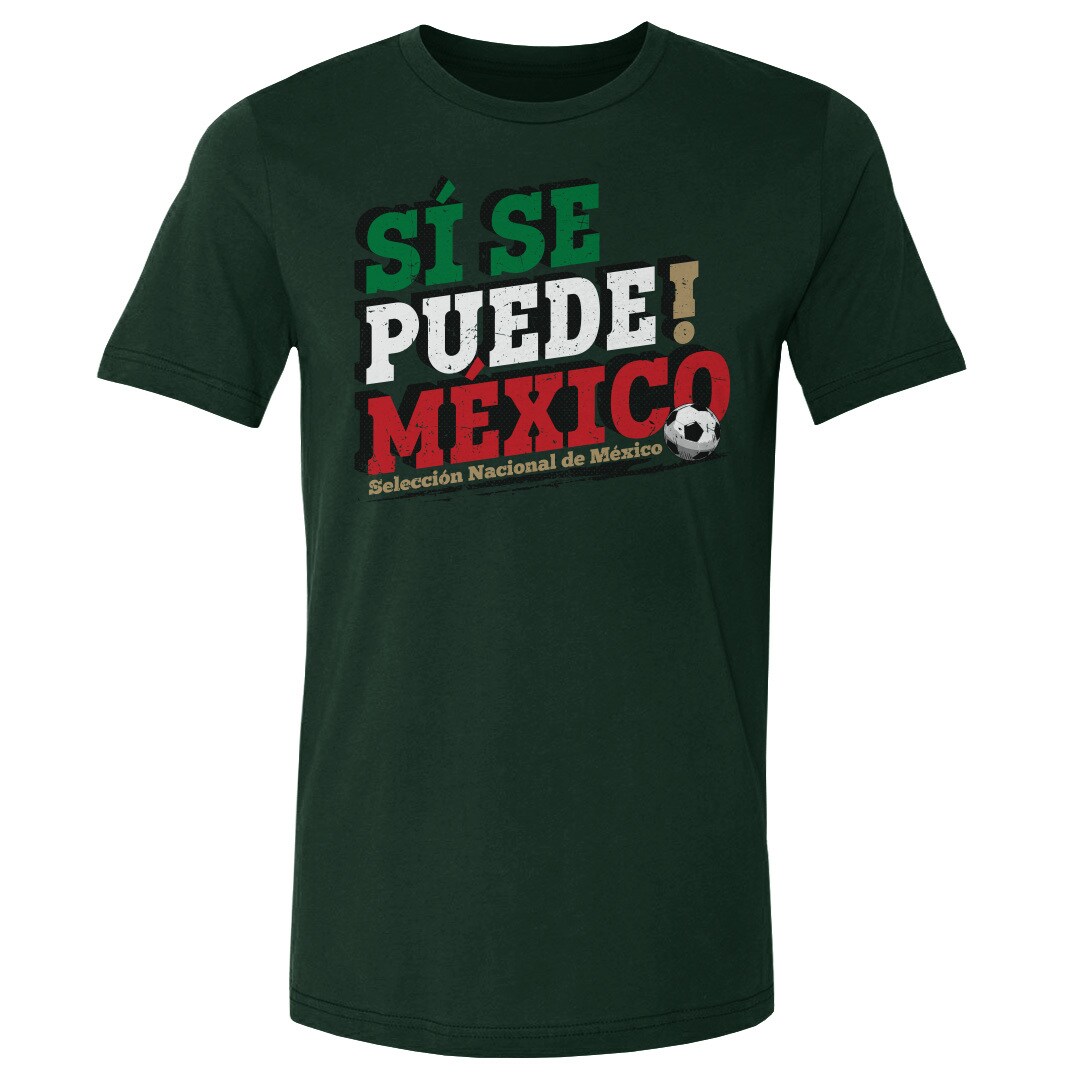 mexico national team 500 level si se puede t-shirt – forest green Collection – England Football Jerseys and Shirts