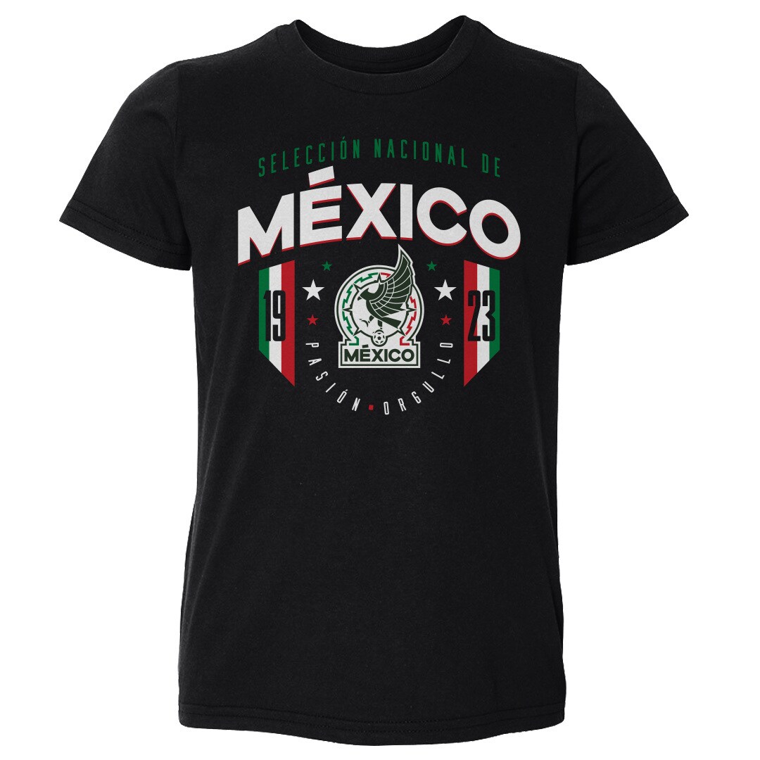 mexico national team 500 level toddler 1923 t-shirt – black Collection – England Football Jerseys and Shirts