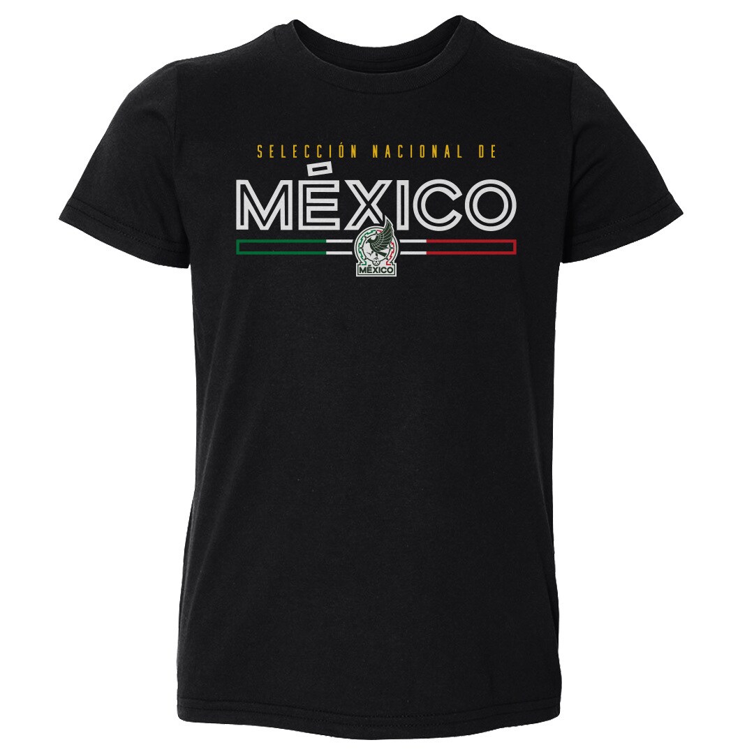 mexico national team 500 level toddler inline t-shirt – black Collection – England Football Jerseys and Shirts