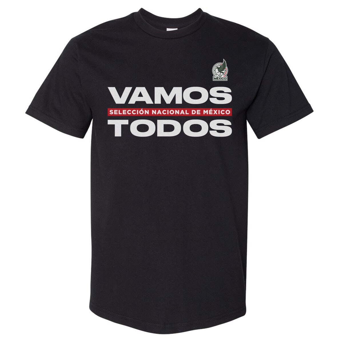 mexico national team 500 level vamos todos heavyweight t-shirt – black Collection – England Football Jerseys and Shirts