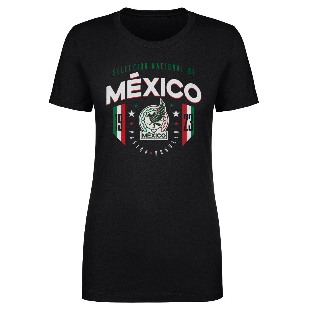 mexico national team 500 level women8217s 1923 t-shirt – black Collection – England Football Jerseys and Shirts
