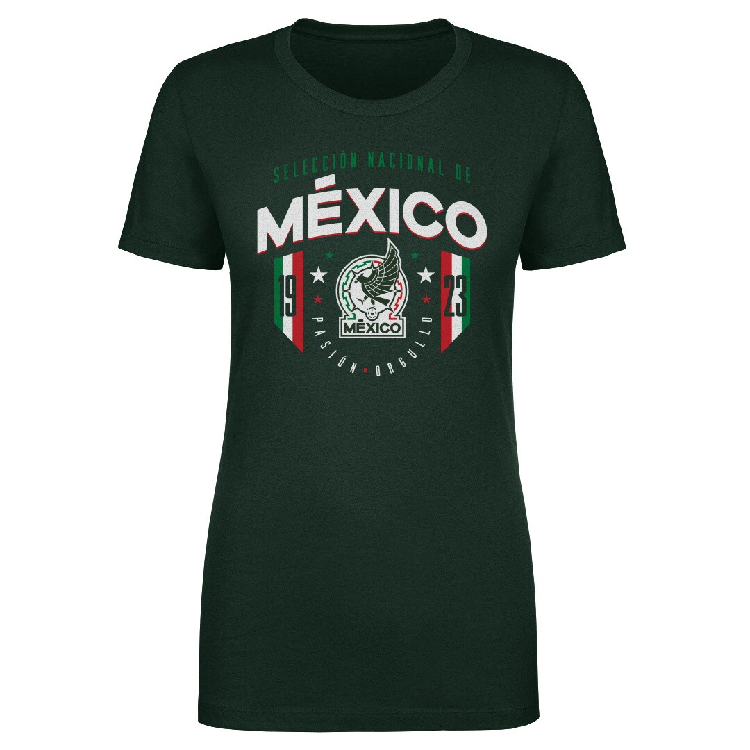 mexico national team 500 level women8217s 1923 t-shirt – forest green Collection – England Football Jerseys and Shirts