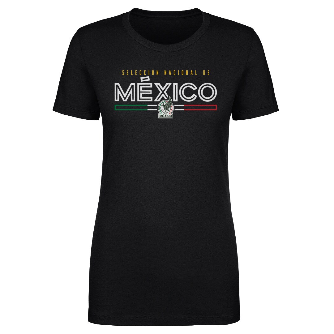 mexico national team 500 level women8217s inline t-shirt – black Collection – England Football Jerseys and Shirts