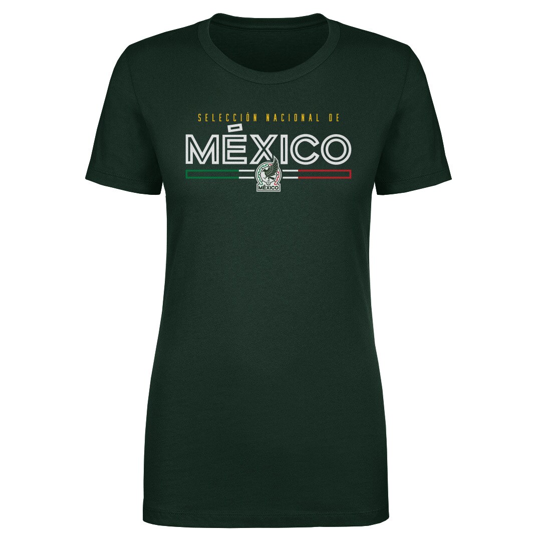 mexico national team 500 level women8217s inline t-shirt – forest green Collection – England Football Jerseys and Shirts