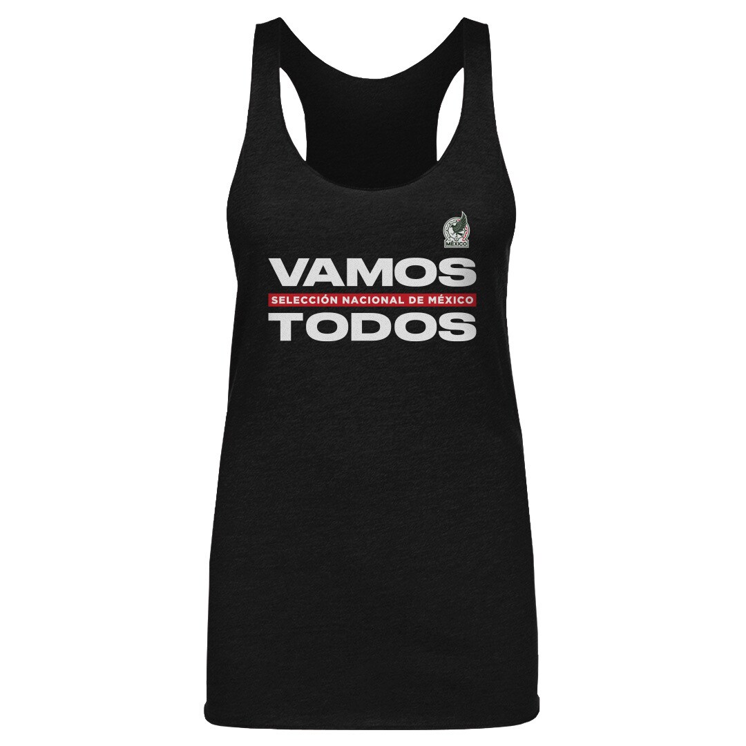 mexico national team 500 level women8217s vamos todos tri-blend tank top – black Collection – England Football Jerseys and Shirts