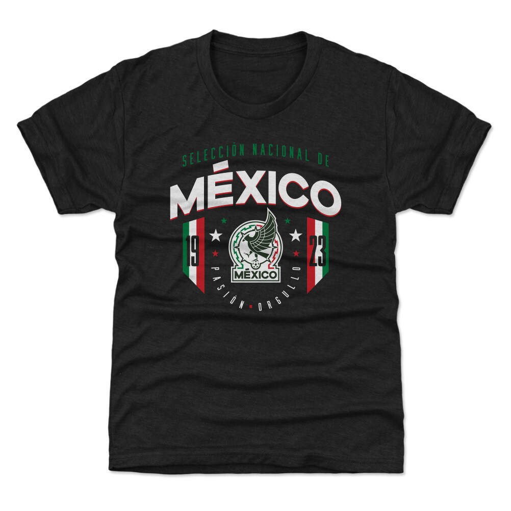 mexico national team 500 level youth 1923 t-shirt – black Collection – England Football Jerseys and Shirts