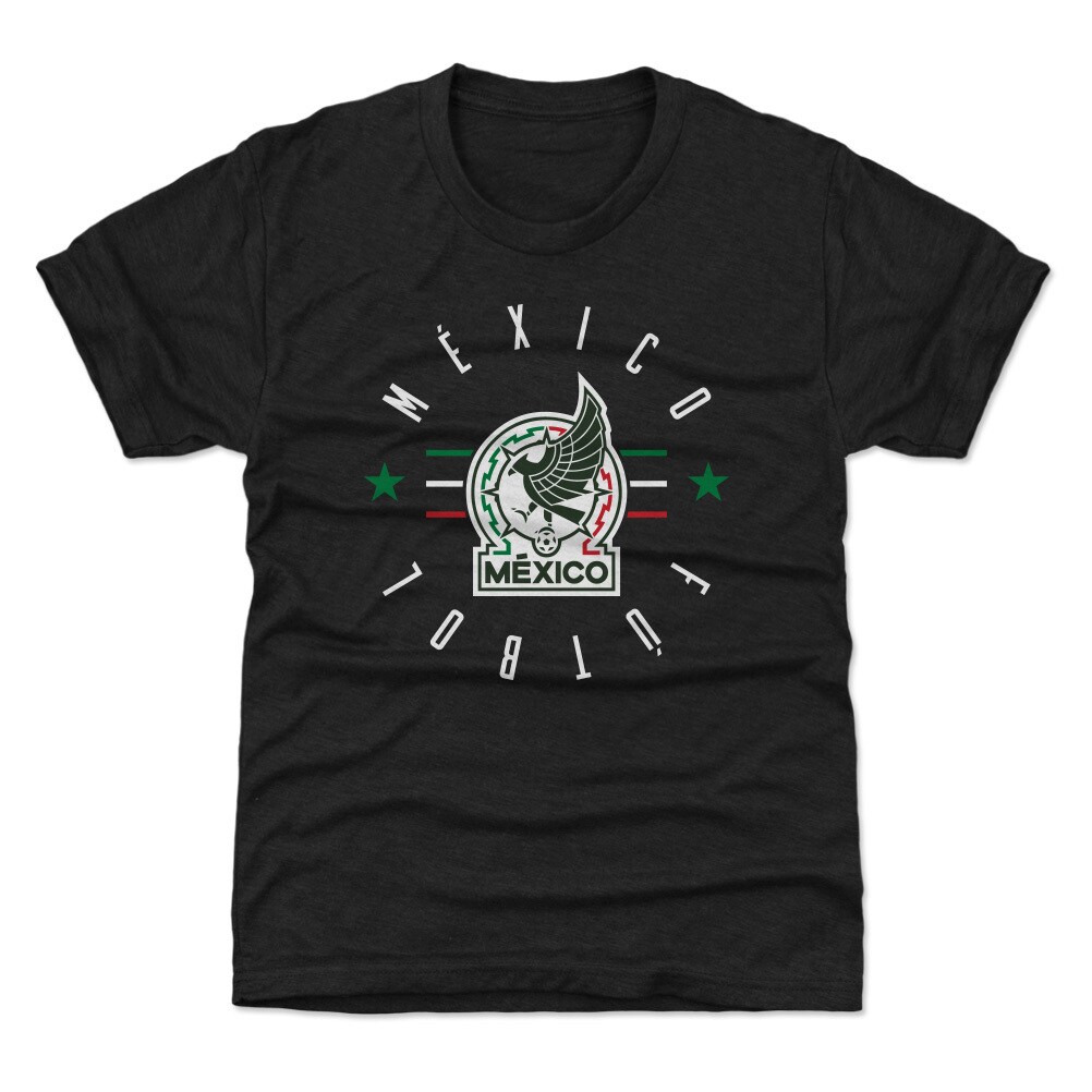 mexico national team 500 level youth futbol t-shirt – black Collection – England Football Jerseys and Shirts