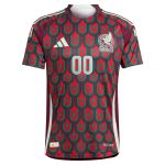 mexico national team adidas 2024 home authentic custom jersey – burgundy Collection – England Football Jerseys and Shirts
