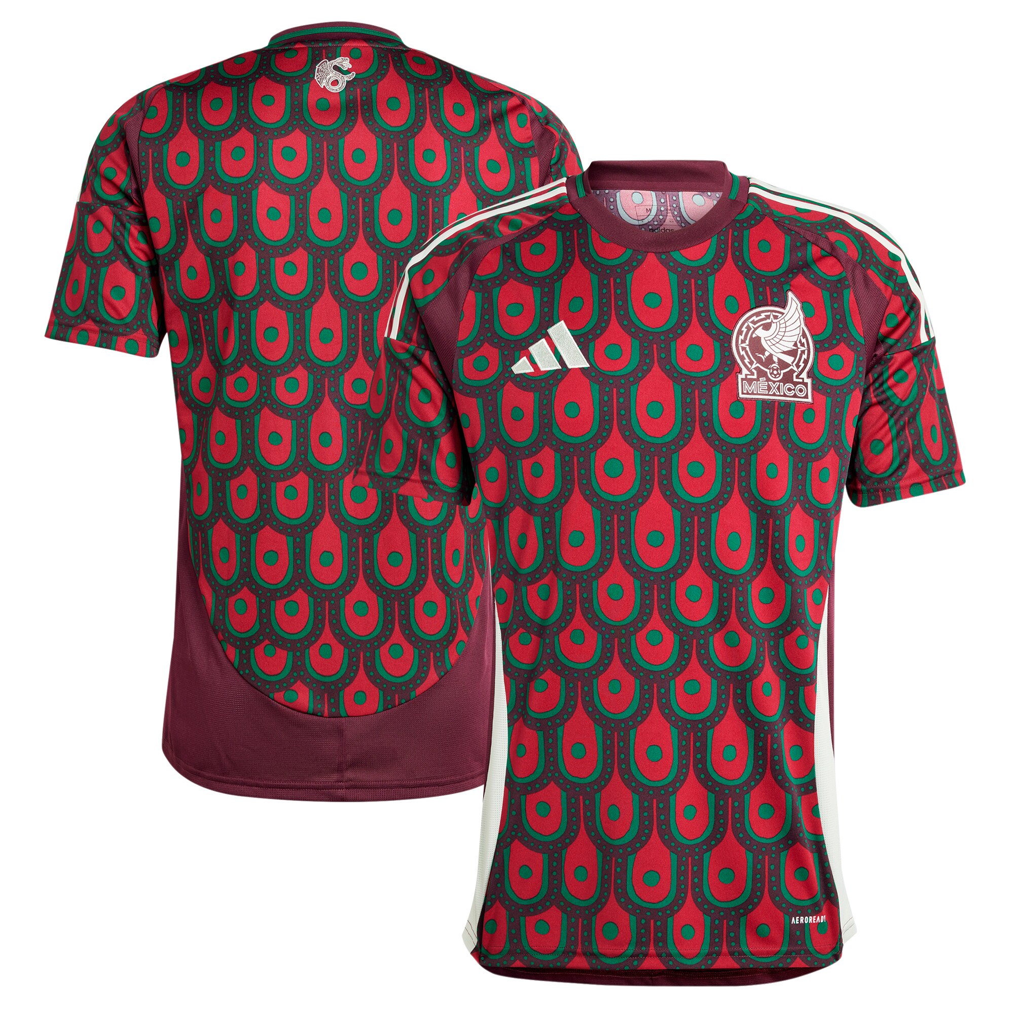 mexico national team adidas 2024 home replica jersey – burgundy Collection – England Football Jerseys and Shirts