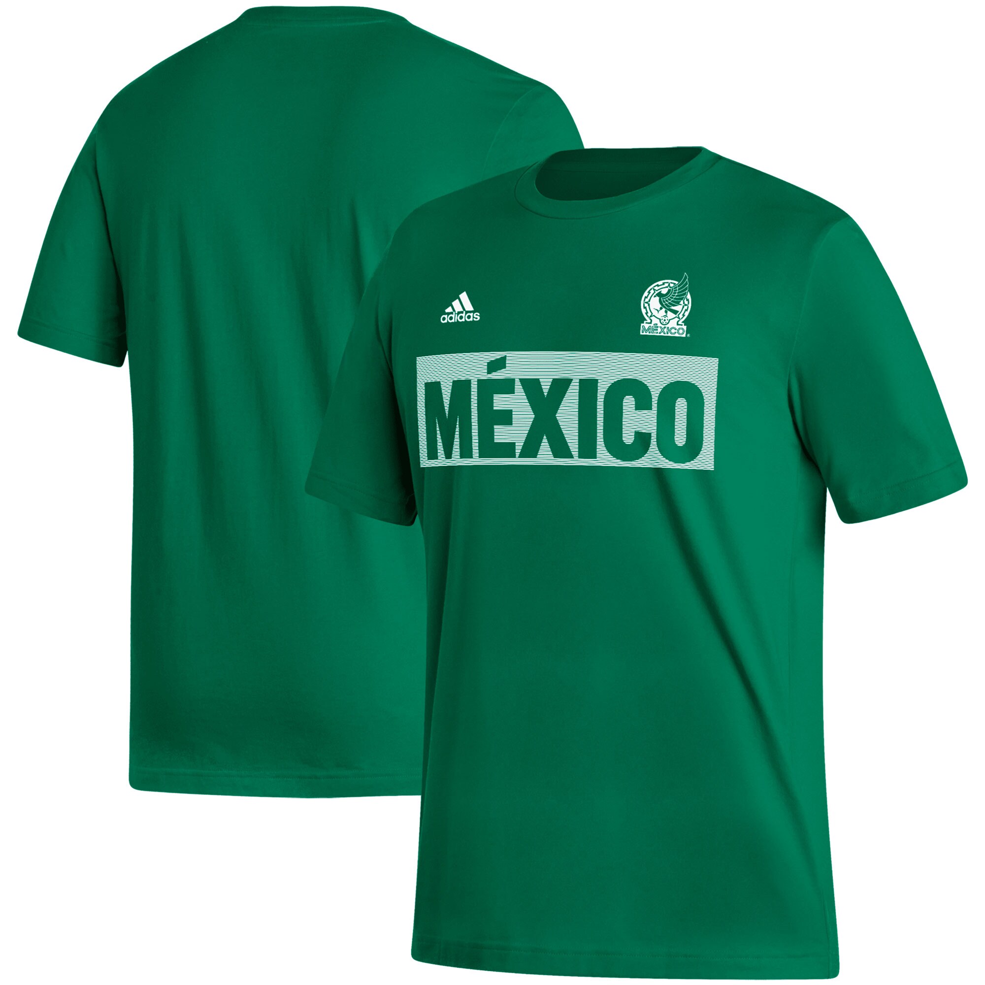 mexico national team adidas culture bar t-shirt – kelly green Collection – England Football Jerseys and Shirts