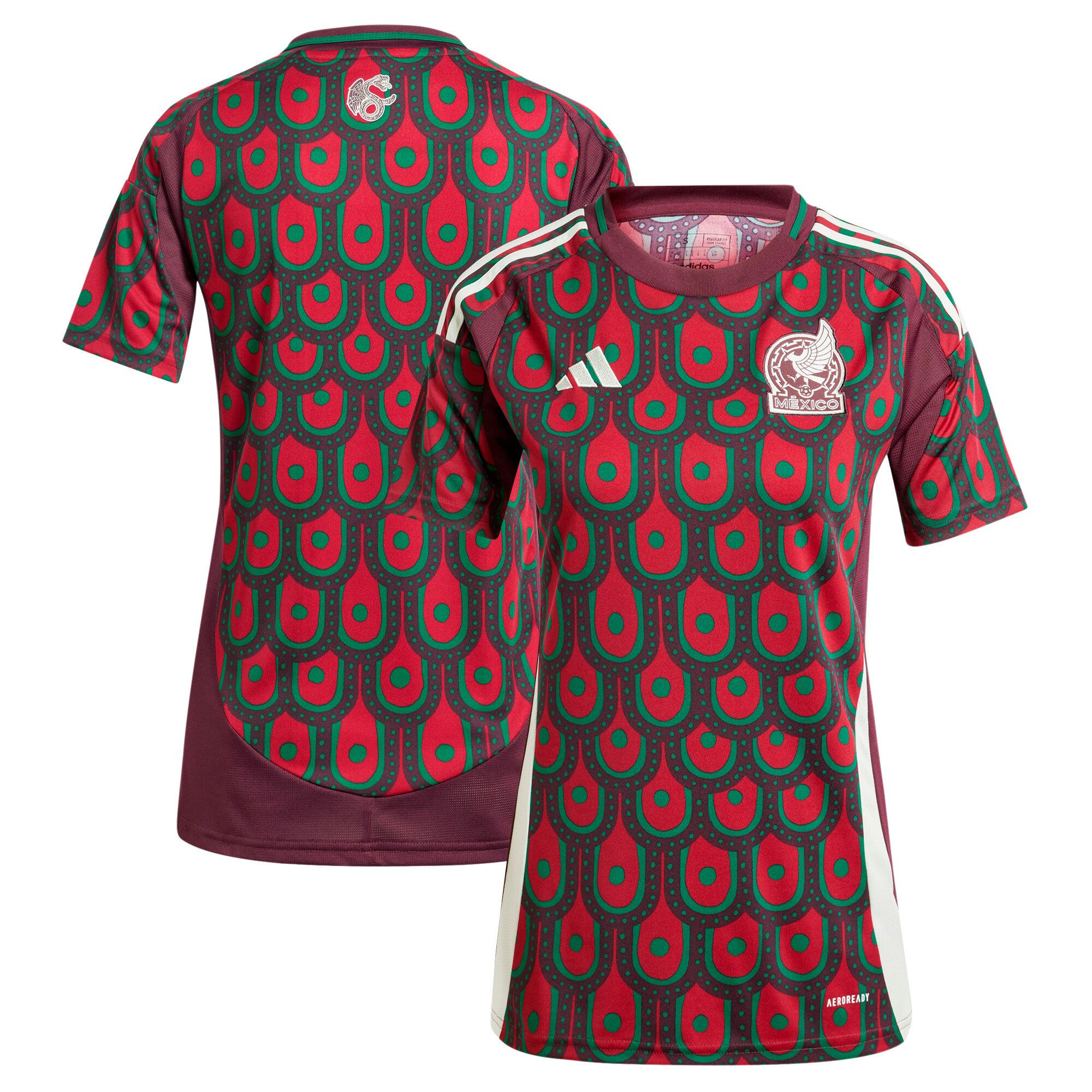 mexico national team adidas women8217s 2024 home replica jersey – burgundy Collection – England Football Jerseys and Shirts