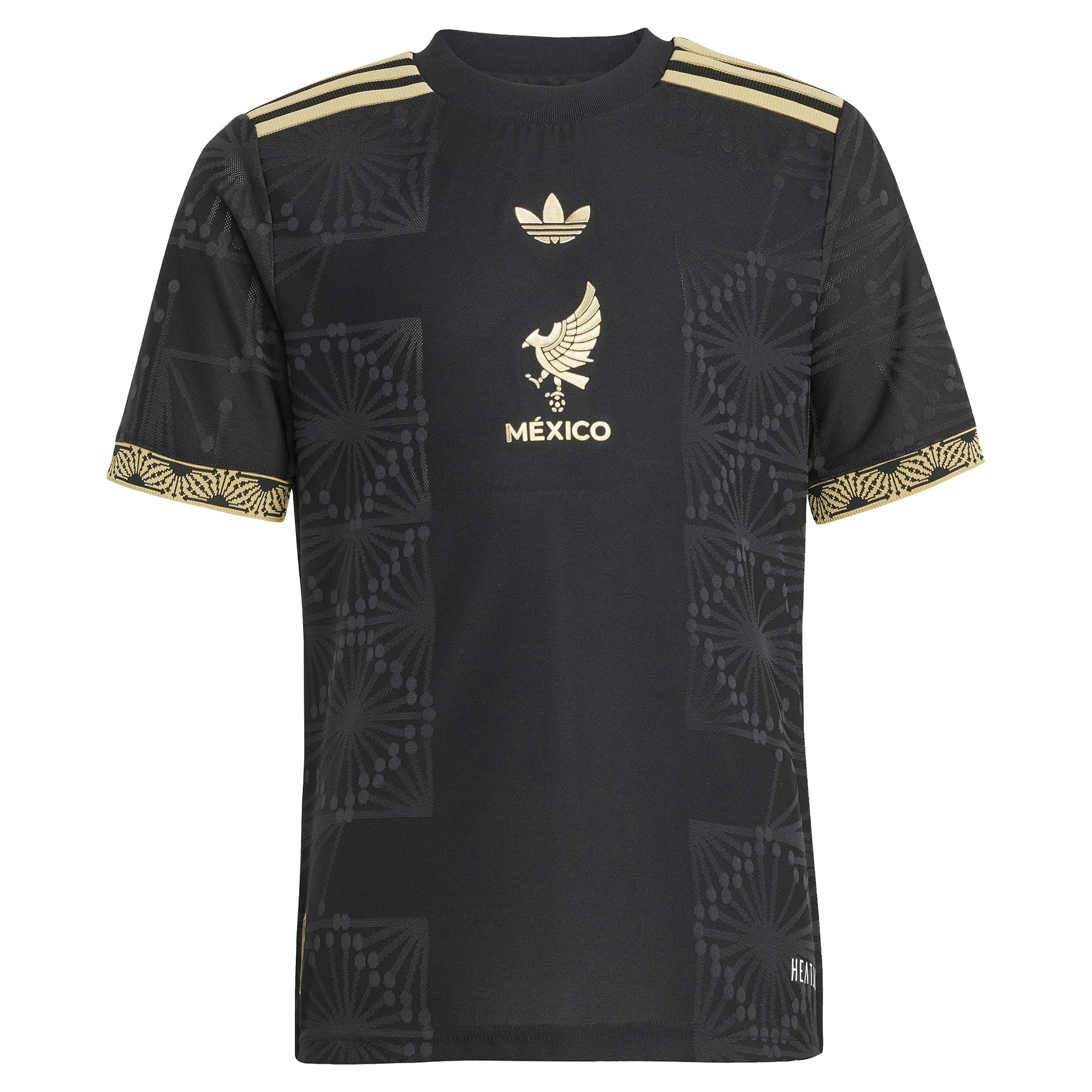 mexico national team adidas youth 2025 third authentic jersey – black Collection – England Football Jerseys and Shirts