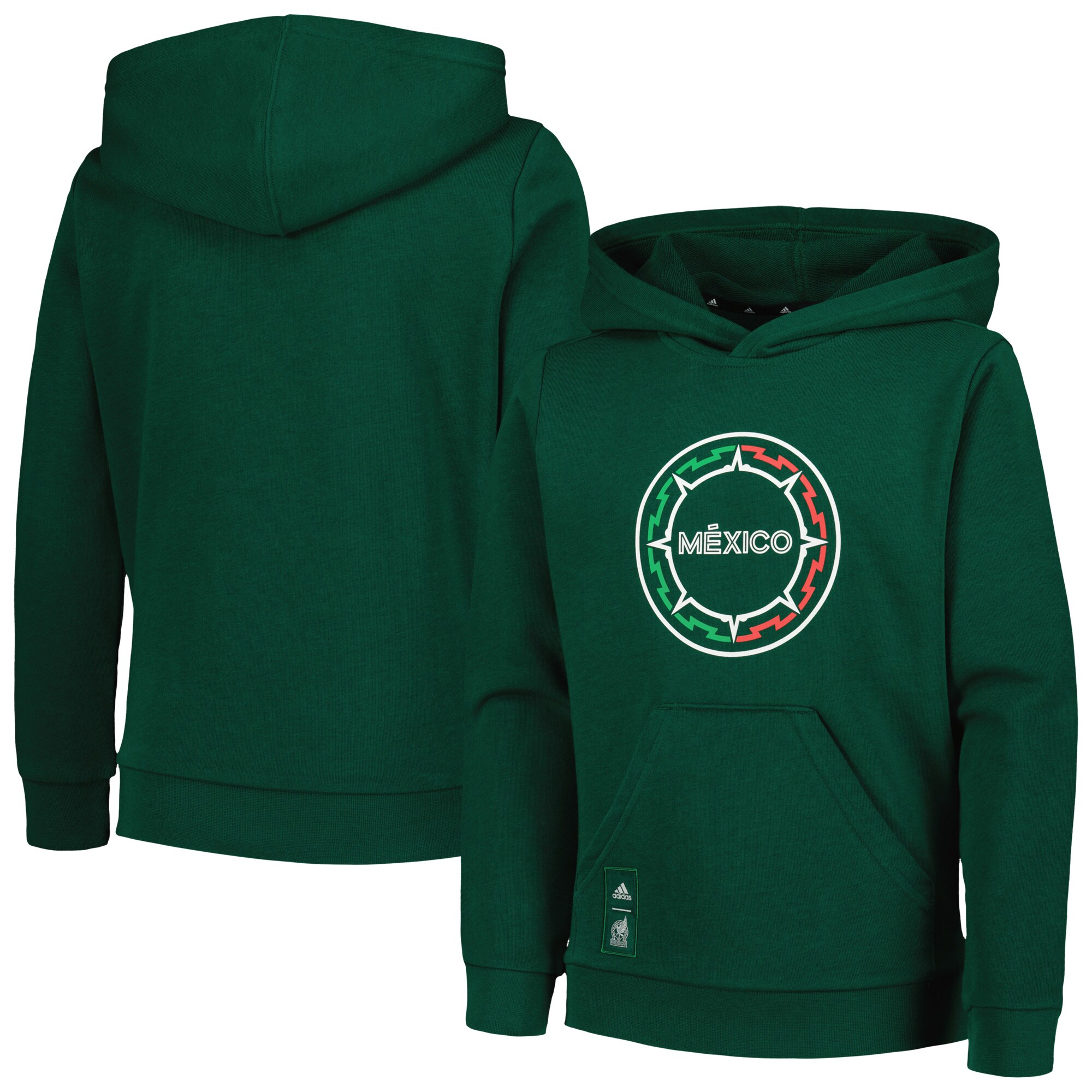 mexico national team adidas youth pullover hoodie – green Collection – England Football Jerseys and Shirts